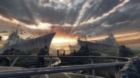 使命召唤7怎么上梯子